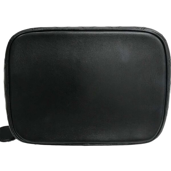 23 2494 6 Chanel Vanity Pouch Mini Bag Lambskin Black