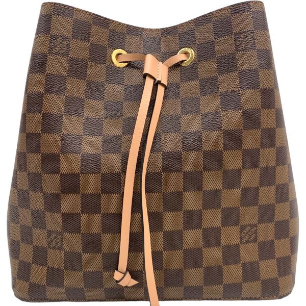 23 3434 4 Louis Vuitton Neonoe Shoulder Bag Damier Ebene Pink