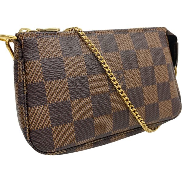 23 3478 1 Louis Vuitton Mini Pochette Accessoire Pouch Damier Ebene