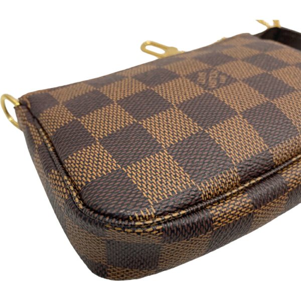 23 3478 16 Louis Vuitton Mini Pochette Accessoire Pouch Damier Ebene