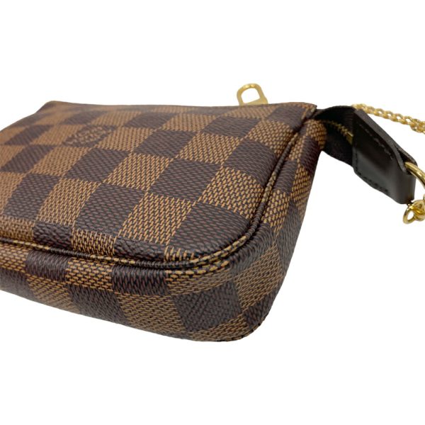 23 3478 17 Louis Vuitton Mini Pochette Accessoire Pouch Damier Ebene