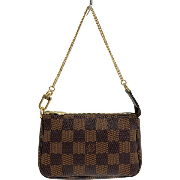 23 3478 2 Louis Vuitton Mini Pochette Accessoire Pouch Damier Ebene