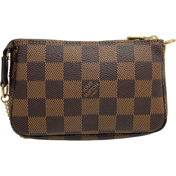 23 3478 6 Louis Vuitton Mini Pochette Accessoire Pouch Damier Ebene