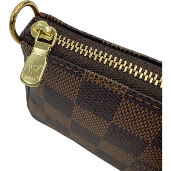 23 3478 9 Louis Vuitton Mini Pochette Accessoire Pouch Damier Ebene