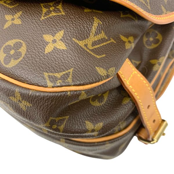 23 3518 10 Louis Vuitton Saumur 30 Shoulder Bag Monogram Brown