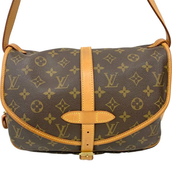 23 3518 4 Louis Vuitton Saumur 30 Shoulder Bag Monogram Brown