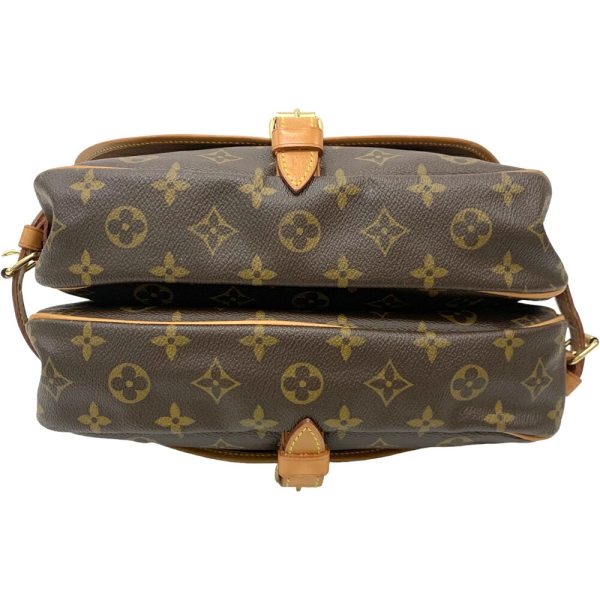 23 3518 8 Louis Vuitton Saumur 30 Shoulder Bag Monogram Brown