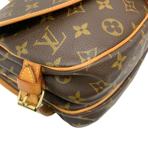 23 3518 9 Louis Vuitton Saumur 30 Shoulder Bag Monogram Brown