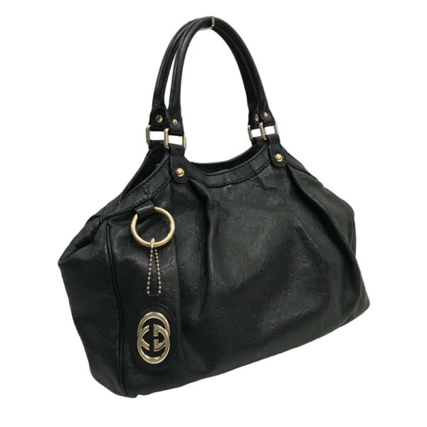 23 4388 1 Gucci Guccisima Shimaline Handbag Large Black