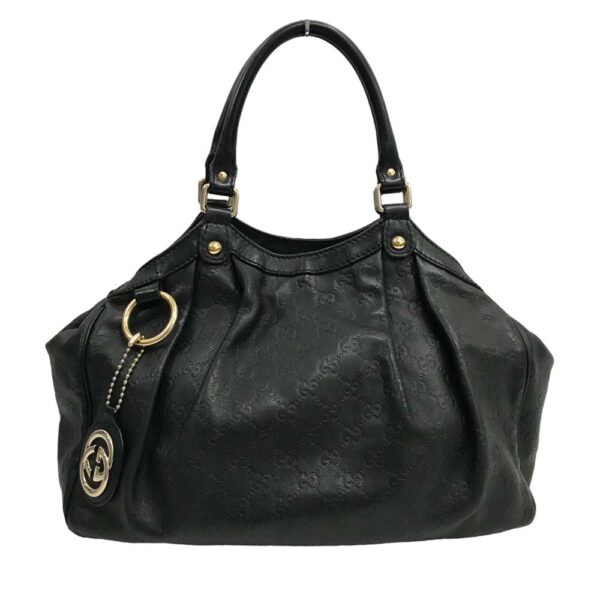 23 4388 2 Gucci Guccisima Shimaline Handbag Large Black