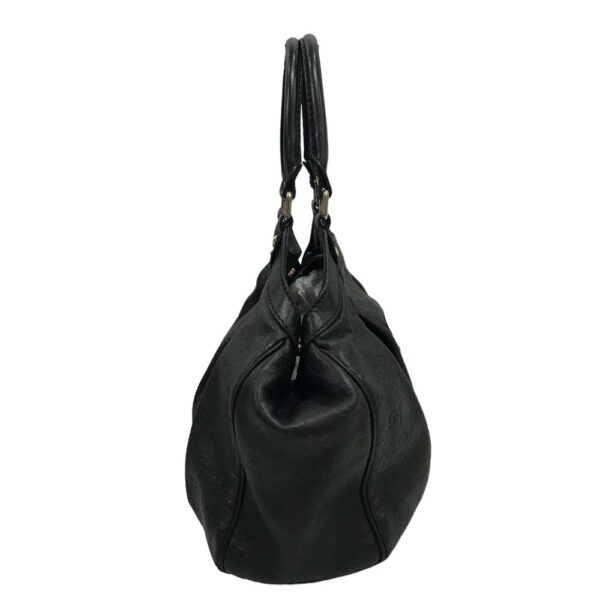 23 4388 4 Gucci Guccisima Shimaline Handbag Large Black