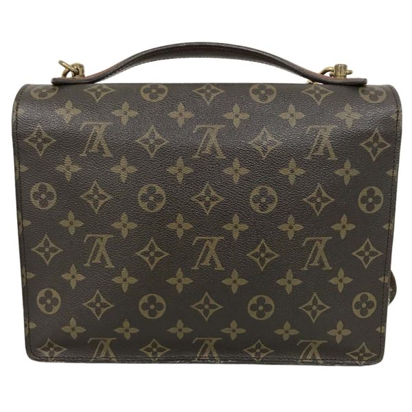 23 4836 5 Louis Vuitton Monceau 28 2WAY Bag Monogram Brown