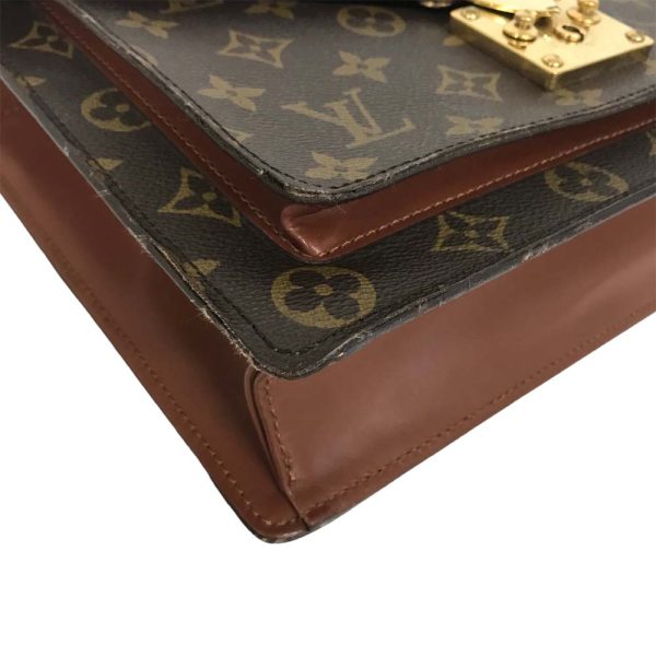 23 4836 6 Louis Vuitton Monceau 28 2WAY Bag Monogram Brown