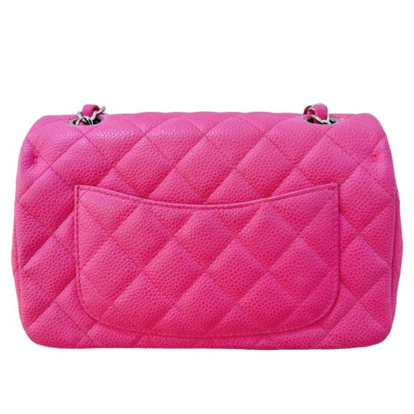 2300036907204 2 CHANEL Mini Matelasse 20 A69900 Pink Caviar Skin Shoulder Bag