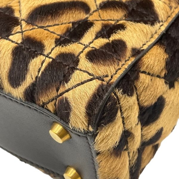 2300037015519 8 Christian Dior Dior Mini Leopard Handbag