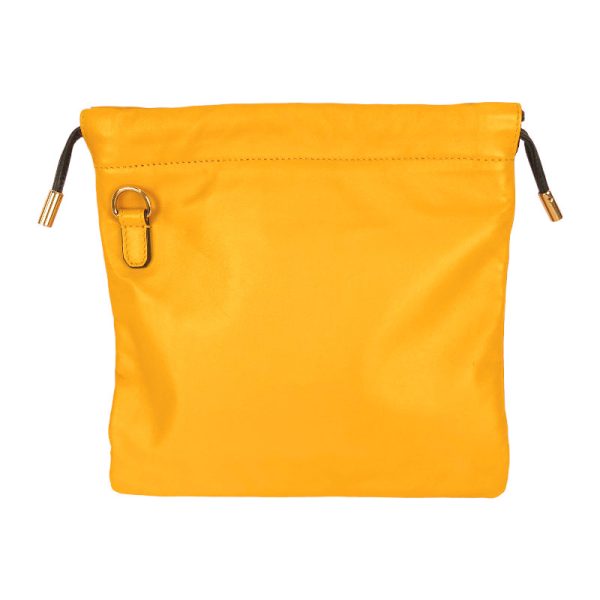 2300037074165 2 FENDI Small Pouch Yellow Shoulder Bag