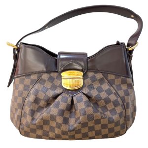 2300037247903 1 LOUIS VUITTON On My Side Grain Calf Leather Shoulder Bag Black