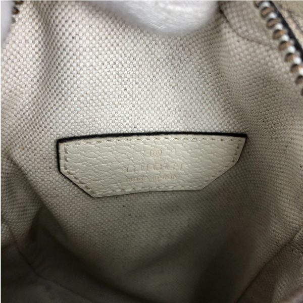 2300037303395 5 GUCCI Ophidia Mini Bag 671682 Beige White Shoulder Bag