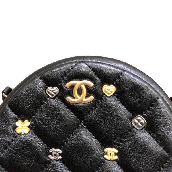 2300037324840 3 CHANEL Lucky Charm Round Chain Shoulder Shoulder Bag