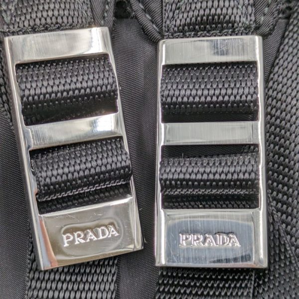 2300037337017 07 PRADA Re Nylon Backpack Black Nylon