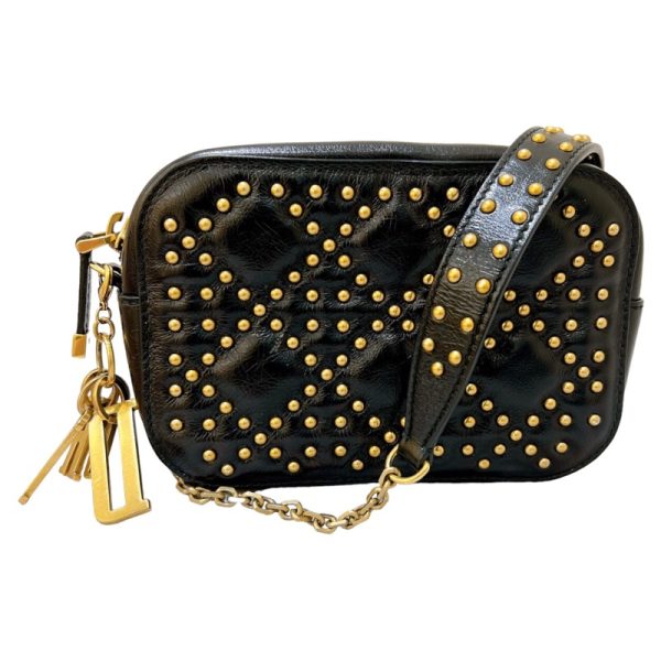 2300037428654 1 Christian Dior Studded Cannage Chain Shoulder Bag