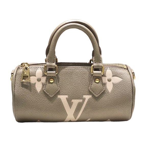 2300037506192 LOUIS VUITTON Papillon BB Cream Empreinte Handbag