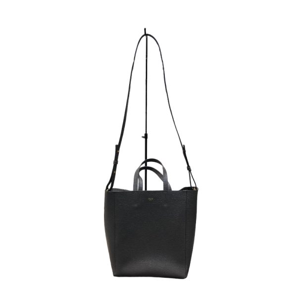 2300037527180 9 Celine Small Black Calf Shoulder Bag