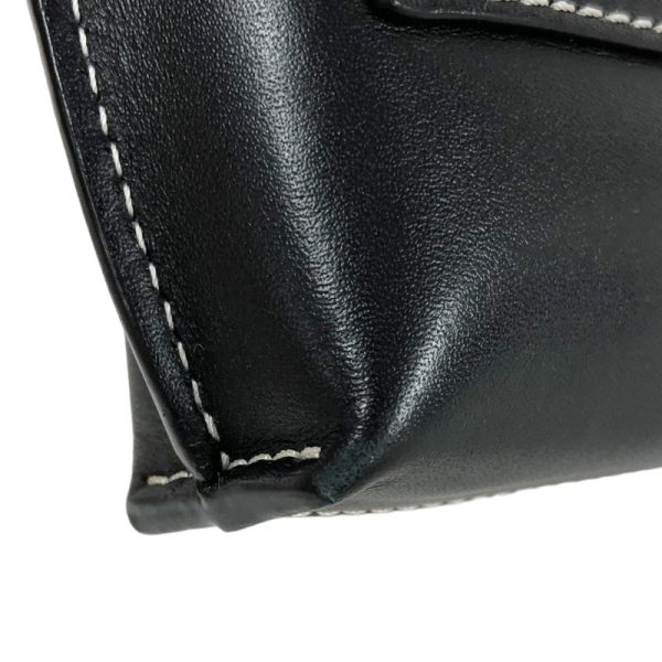 2300037568282 12 LOEWE Gate Pocket Black Shoulder Bag