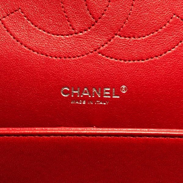 2300037589287 13 CHANEL Deca Matelasse 30 Red Blue Lambskin Shoulder Bag