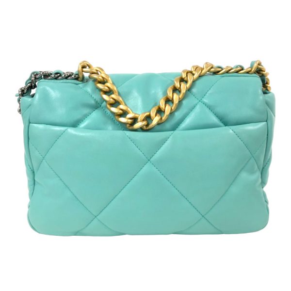 2300037605628 1 CHANEL Small Flap Bag Mint Green GD Lambskin Shoulder Bag