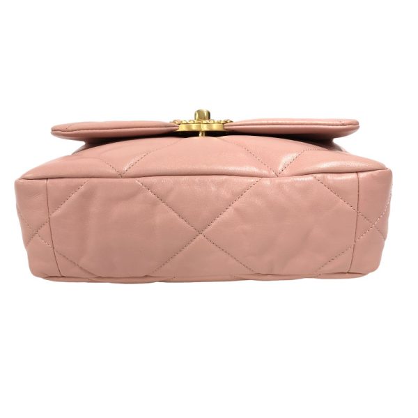 2300037682629 4 CHANEL Large Pink Lambskin Shoulder Bag