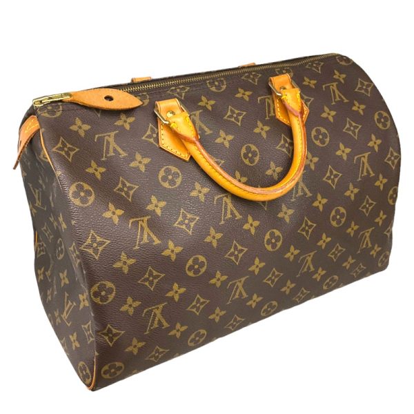 2300037753190 2 LOUIS VUITTON Speedy 35 Brown Handbag