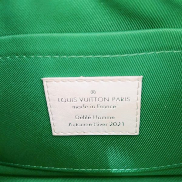 2300037753596 8 LOUIS VUITTON Mini Soft Trunk Everyday Green White Shoulder Bag