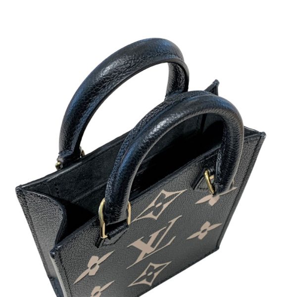 2300037888304 4 LOUIS VUITTON Petite Sac Plat Black Empreinte Shoulder Bag