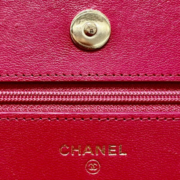 2300037916960 8 CHANEL Chain Wallet Pink Calf Handbag