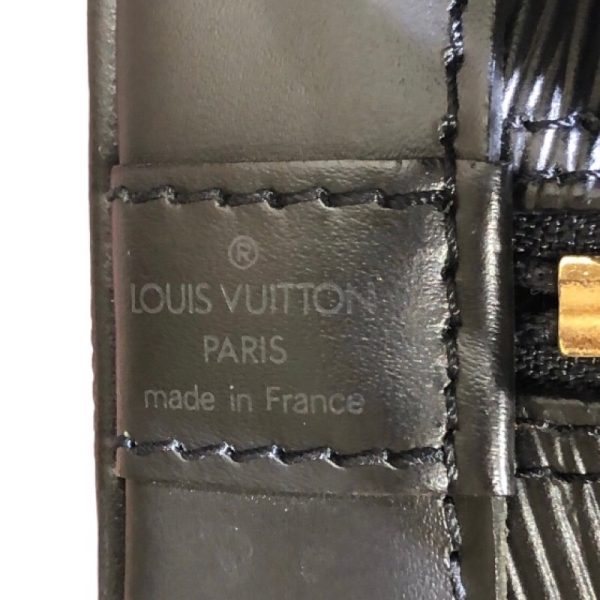 2300037919961 17 LOUIS VUITTON Alma PM M52142 Black Handbag