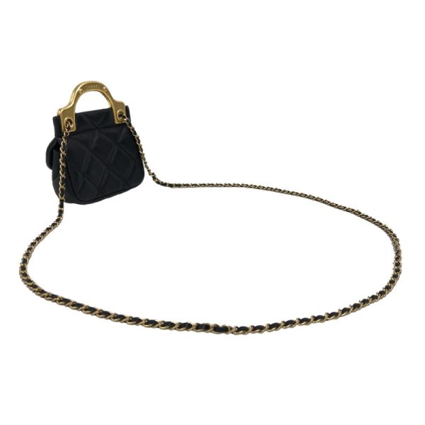 2300037927249 3 CHANEL mini chain clutch black lambskin shoulder bag