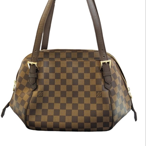 2300037932786 1 LOUIS VUITTON Belem MM N51174 Damier handbag