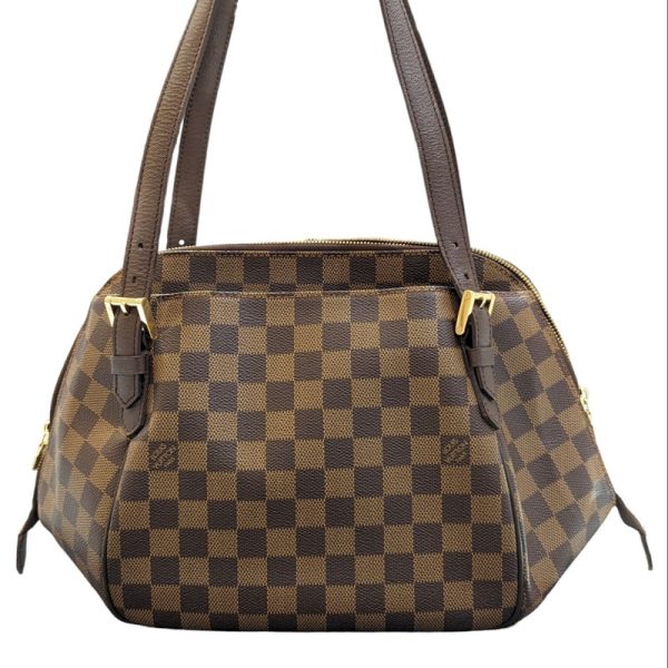 2300037932786 2 LOUIS VUITTON Belem MM N51174 Damier handbag