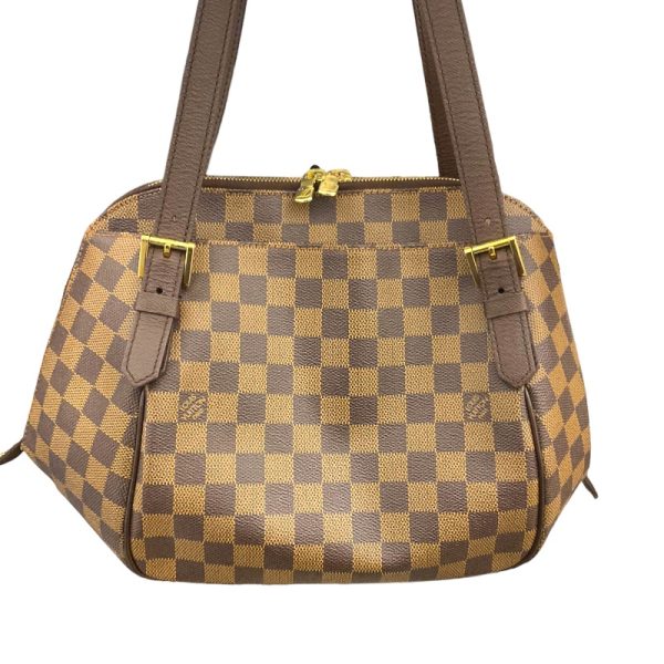 2300037932793 1 LOUIS VUITTON Belem MM Brown Damier Tote Bag