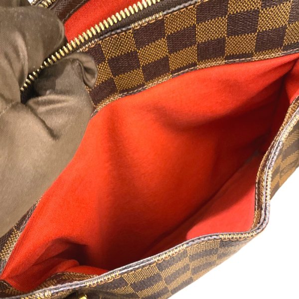 2300037932793 8 LOUIS VUITTON Belem MM Brown Damier Tote Bag