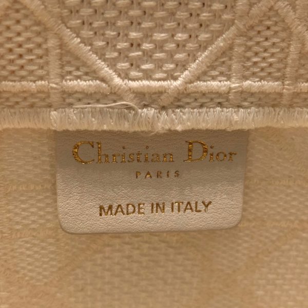 2300037943805 10 Christian Dior Book Tote Medium White Tote Bag