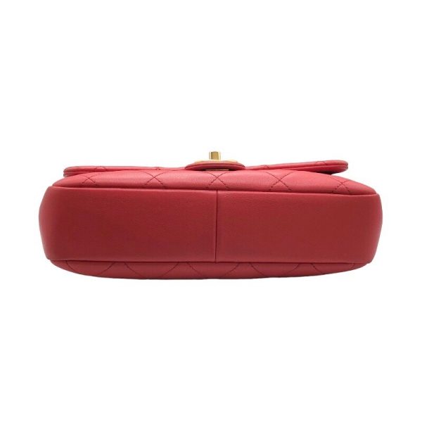 2300037945410 3 CHANEL Matelasse 2WAY shoulder bag red lambskin shoulder bag