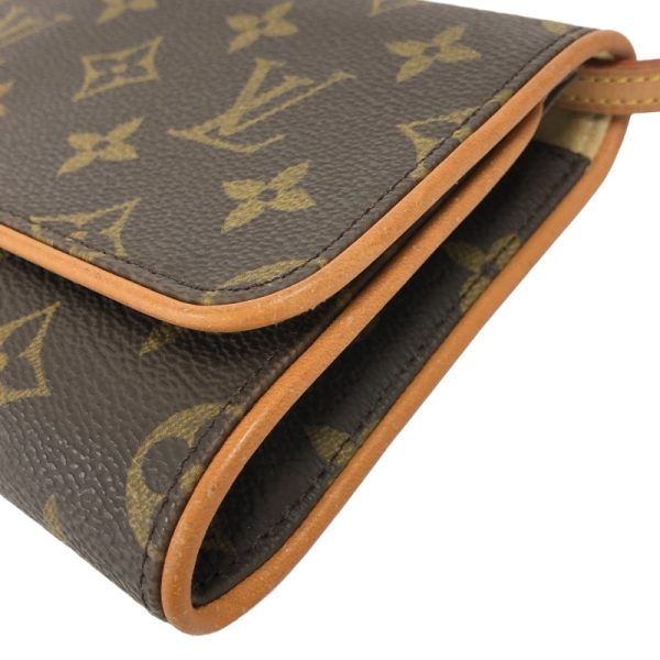 2300038002686 6 LOUIS VUITTON Pochette Twin M51852 Monogram Shoulder Bag