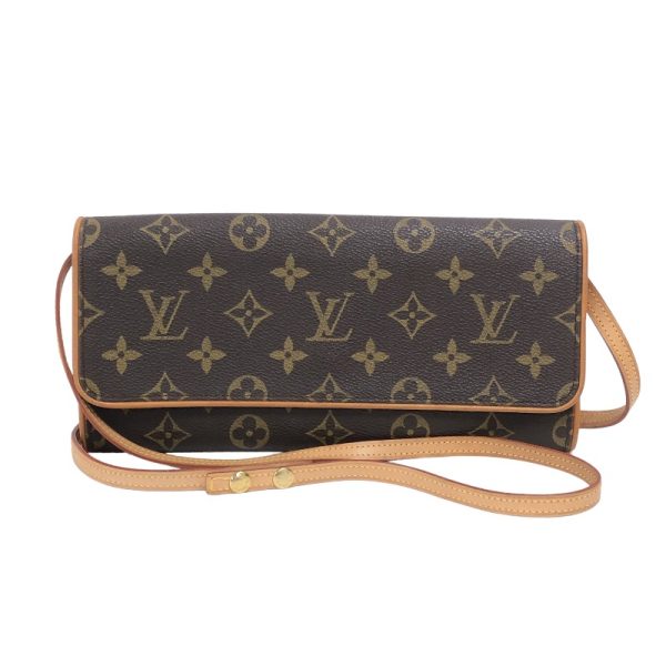 2300038002686 LOUIS VUITTON Pochette Twin M51852 Monogram Shoulder Bag