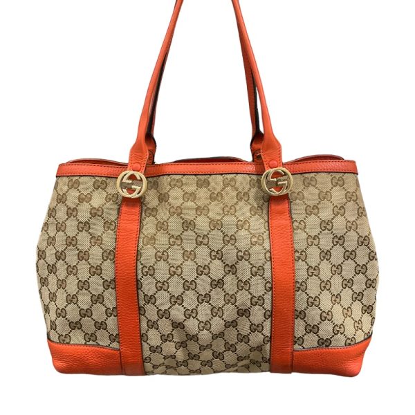 2300038134417 1 GUCCI Tote Bag Beige GG Tote Bag