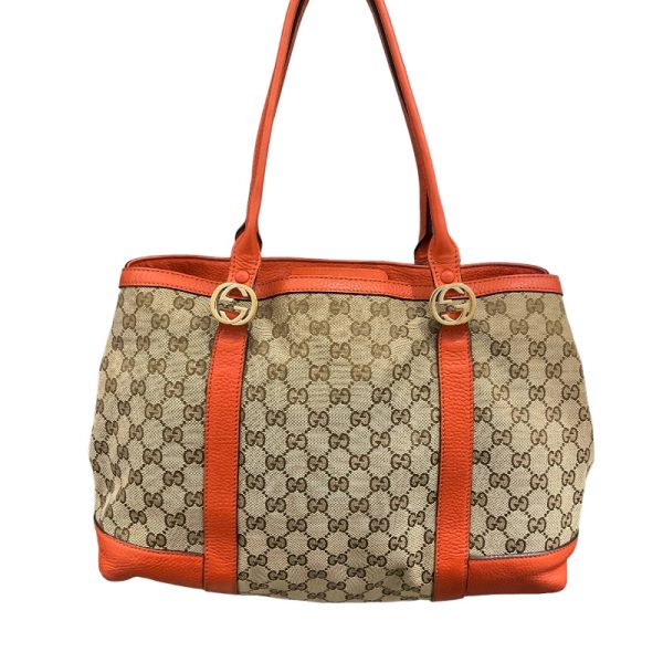 2300038134417 2 GUCCI Tote Bag Beige GG Tote Bag