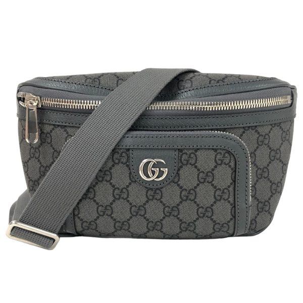 2300038150400 GUCCI Ophidia Belt Bag Black GG Supreme Waist Bag