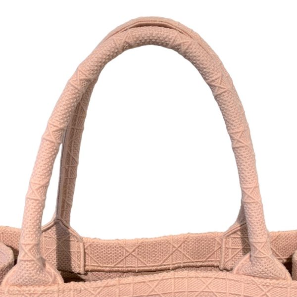 2300038171955 7 Christian Dior Book Tote Medium Pink Tote Bag