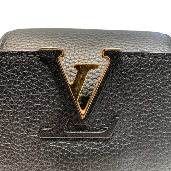 2300038309723 8 LOUIS VUITTON Capucines BB Black Taurillon Handbag